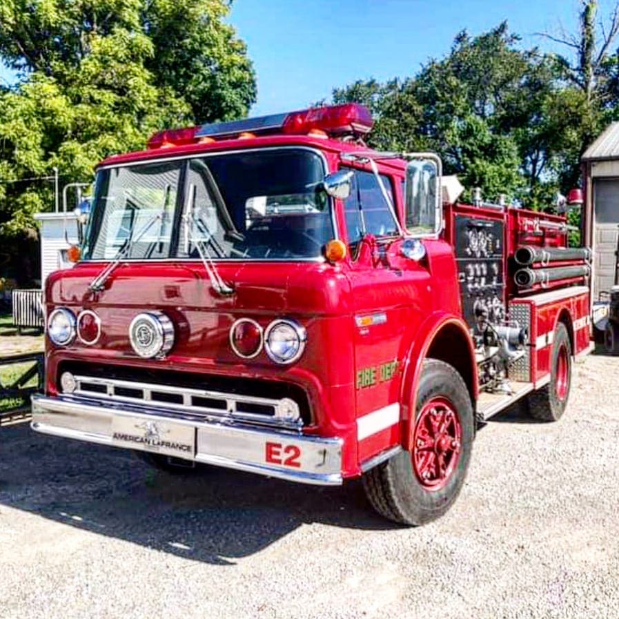 firetruck Kaleb's cause