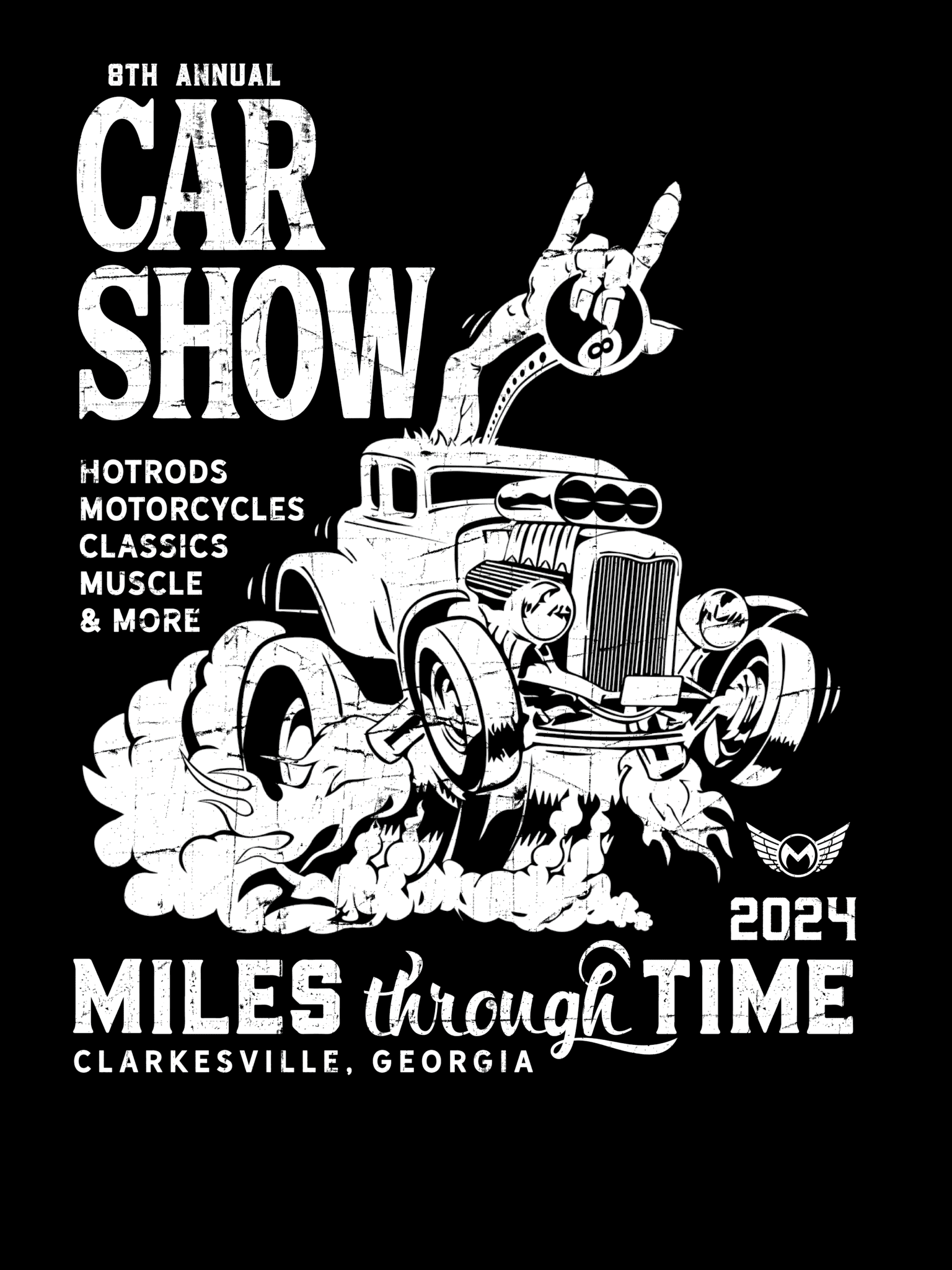 8th annual car show shirt