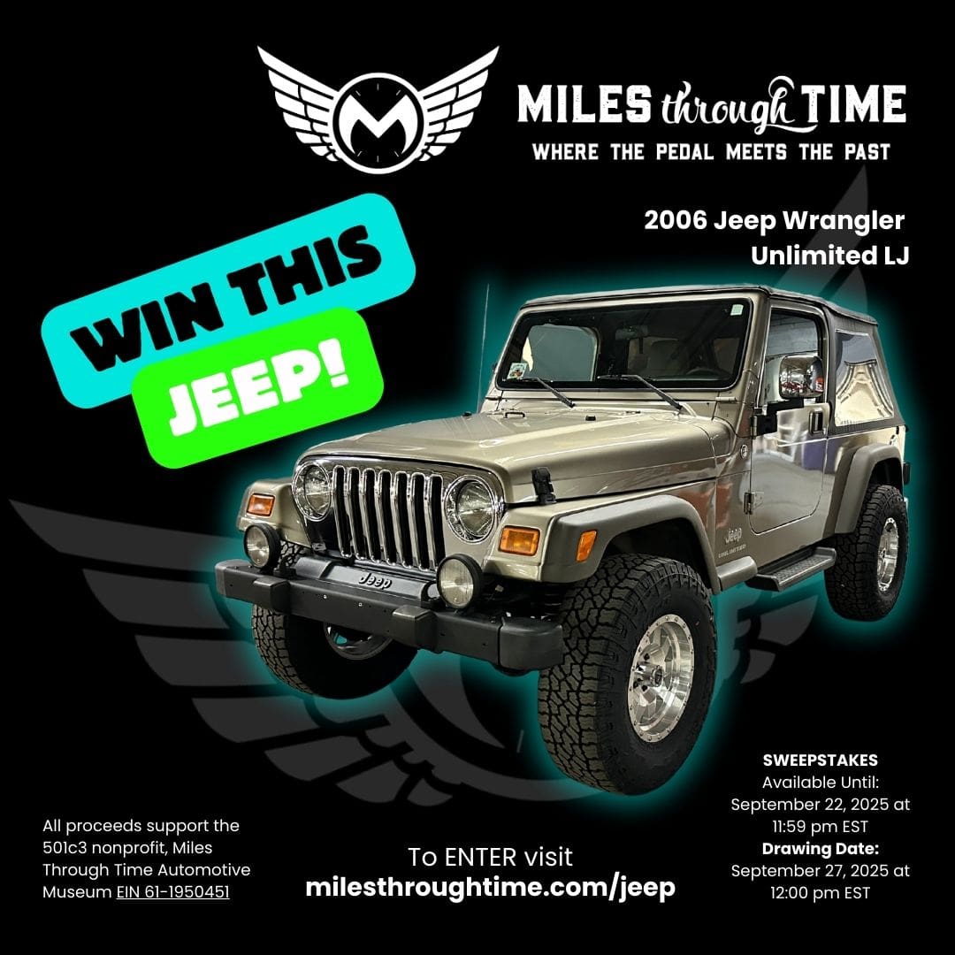 Win a 2006 Jeep Wrangler Unlimited LJ and Support Automotive History! 🚙 ...